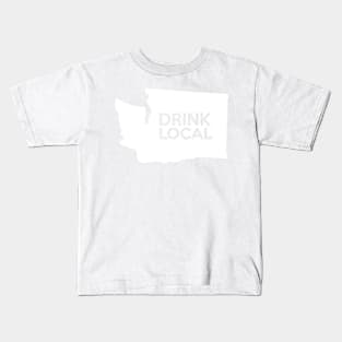 Washington Drink Local WA Kids T-Shirt